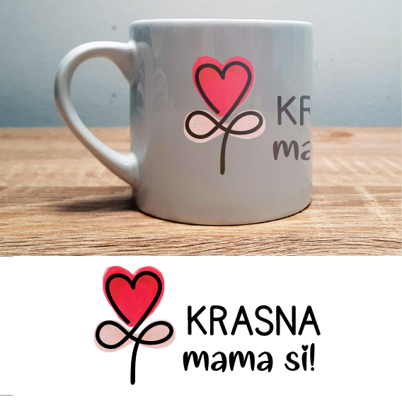 Skodelica za materinski dan, krasna mama, mala skodelica za kavo, 6oz